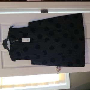 Cos Black with Velvet Trim